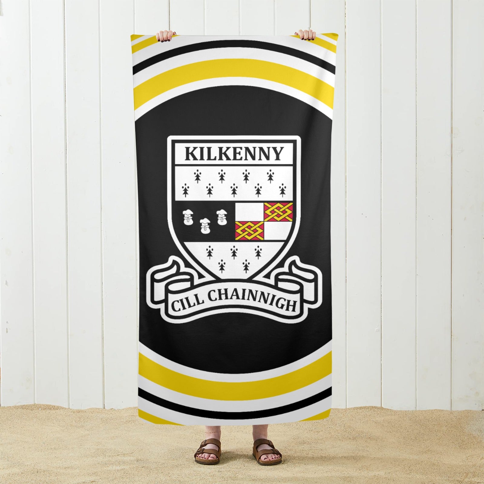 County Kilkenny Pulse Beach Towel