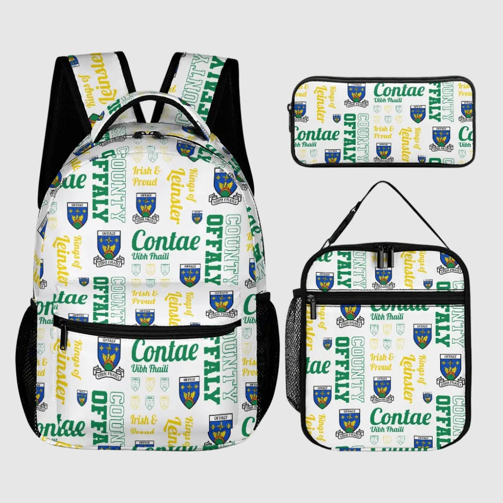 County Offaly Backpack, Lunch Bag & Pencil Case Set