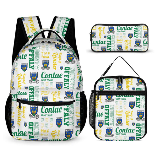 County Offaly Backpack, Lunch Bag & Pencil Case Set