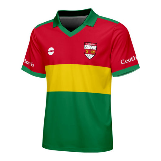 County Carlow Retro Jersey Home - Kids Age 9-10