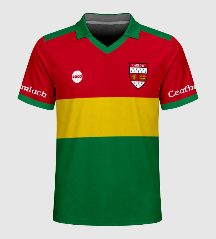 County Carlow Retro Jersey Home - Kids