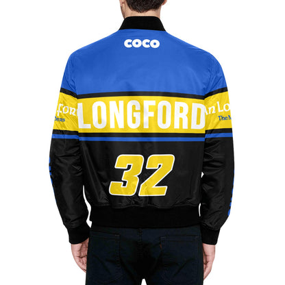 County Longford Vintage Quilted Bomber Jacket