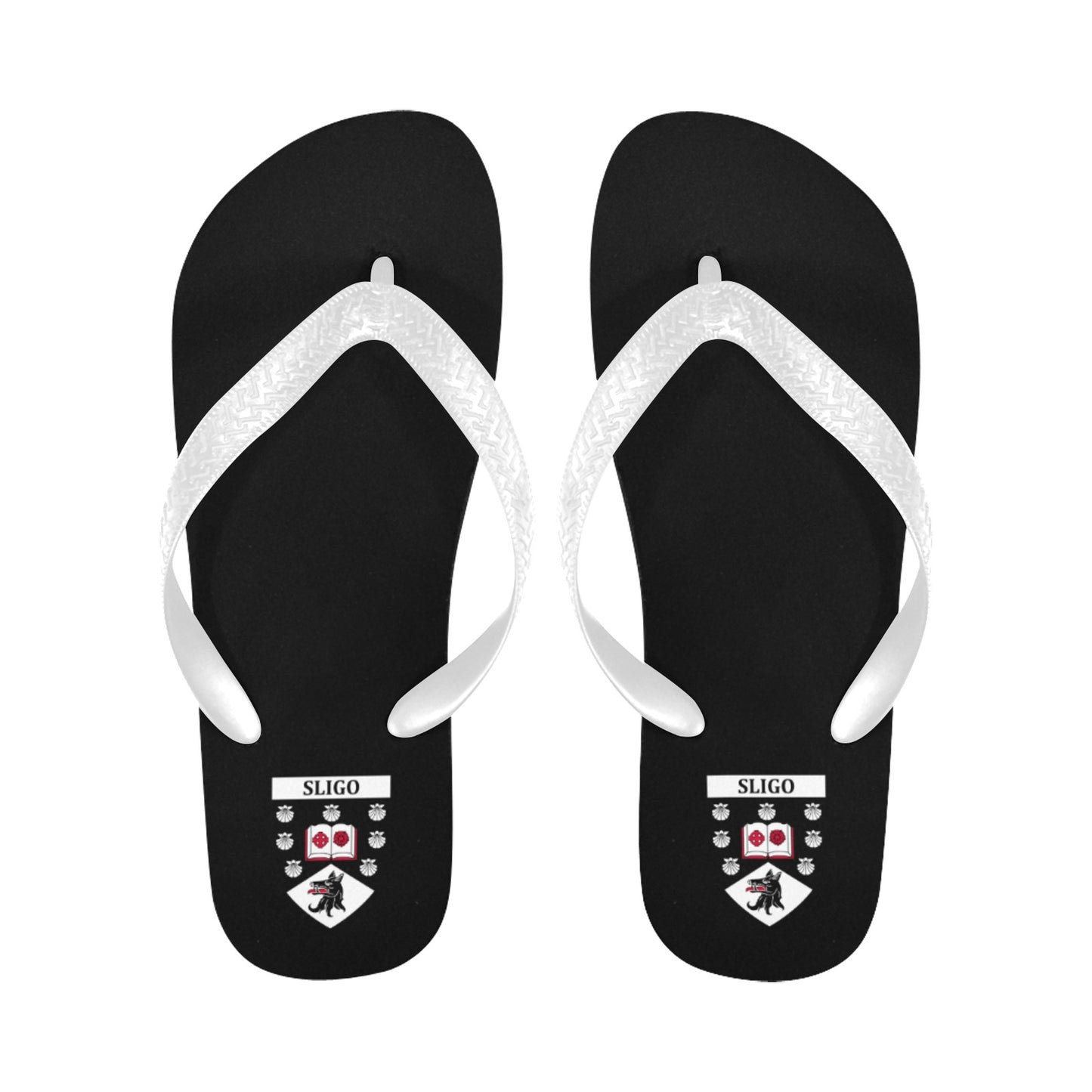 County Sligo Classic Crest Flip Flops