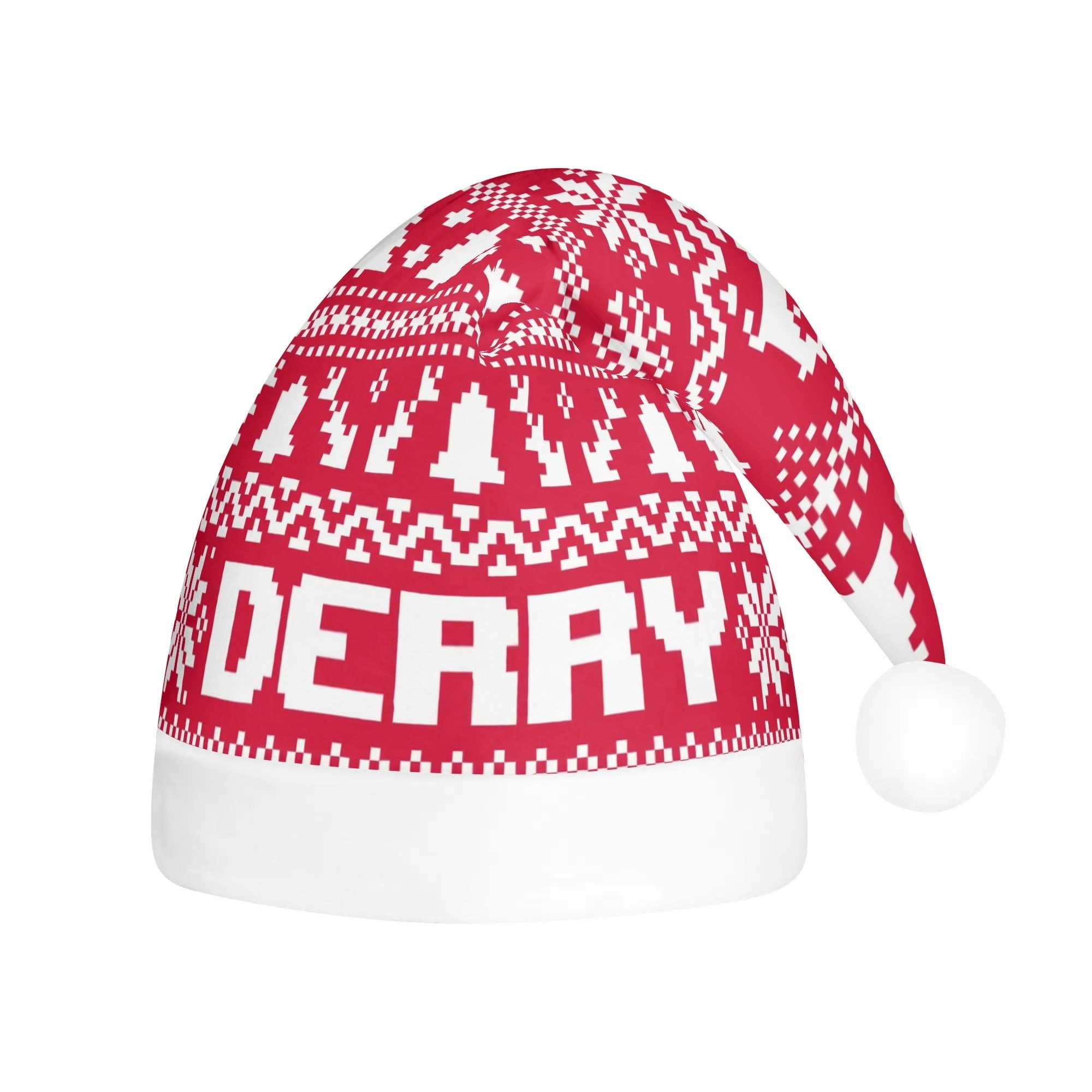 County Derry Festive Santa Hat L