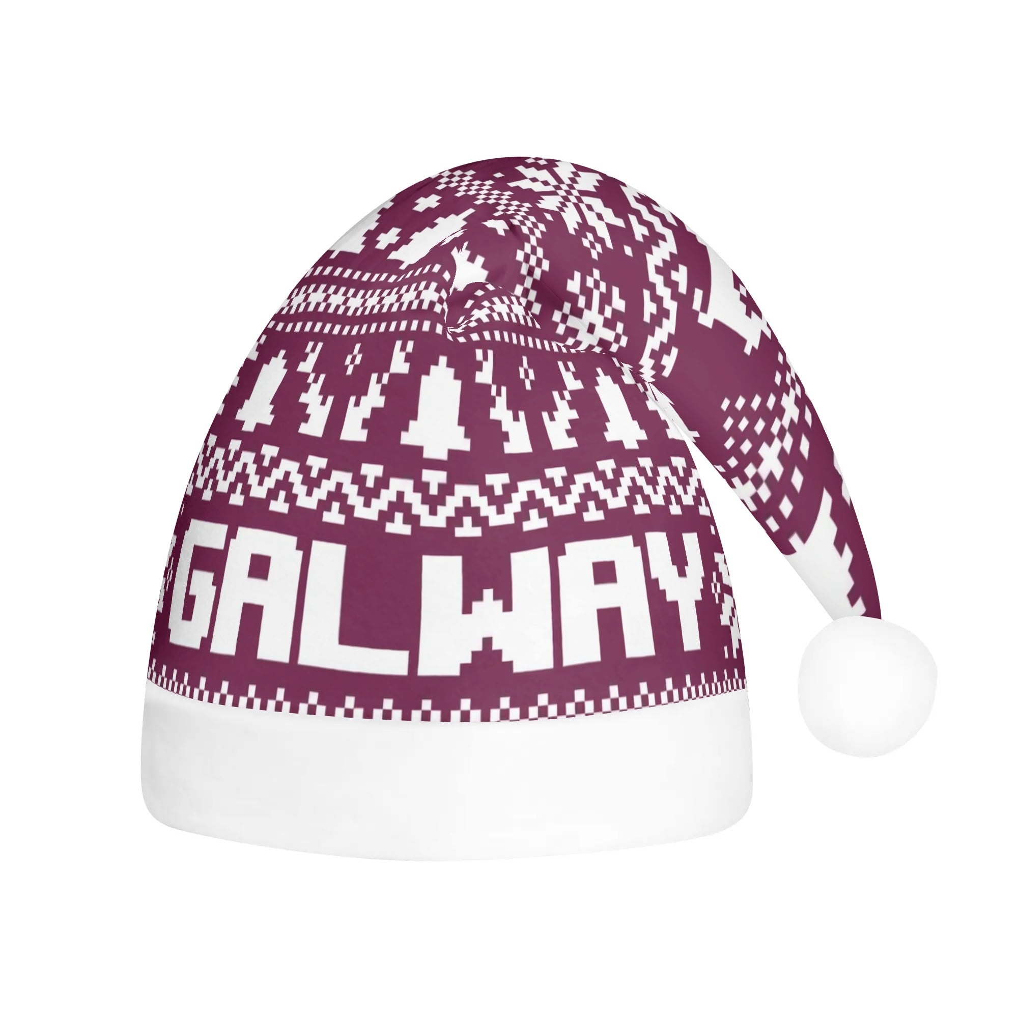 County Galway Festive Santa Hat L