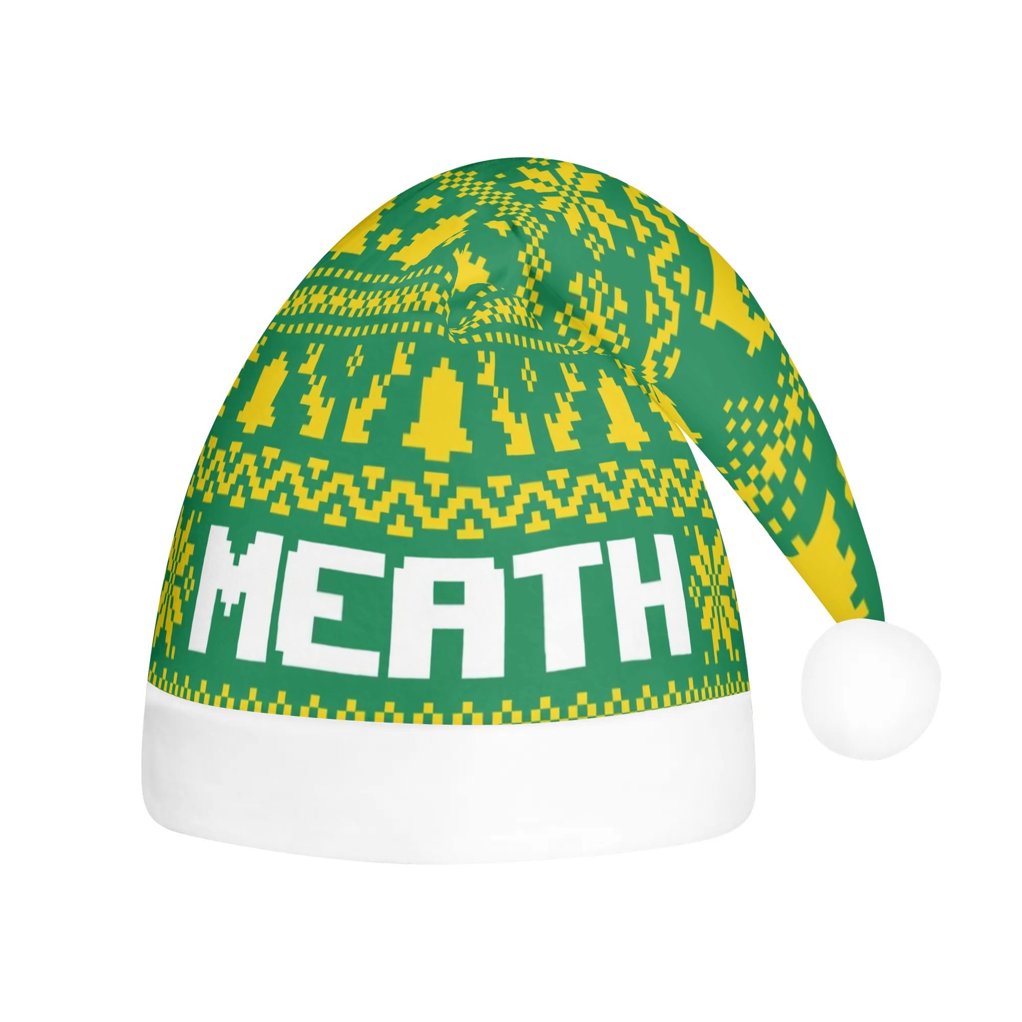 County Meath Festive Santa Hat L