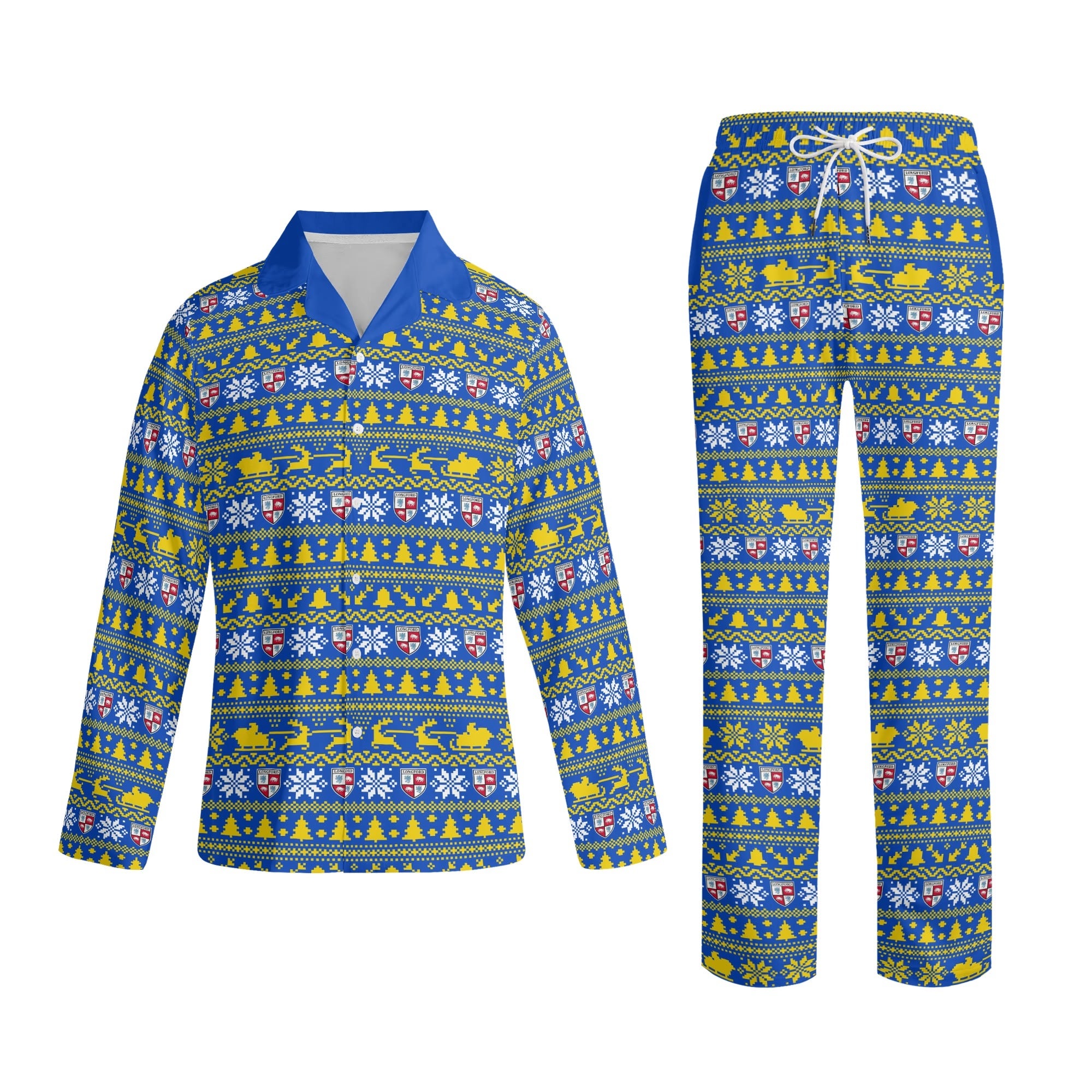 County Longford Festive Adult Pyjamas Set 4XL