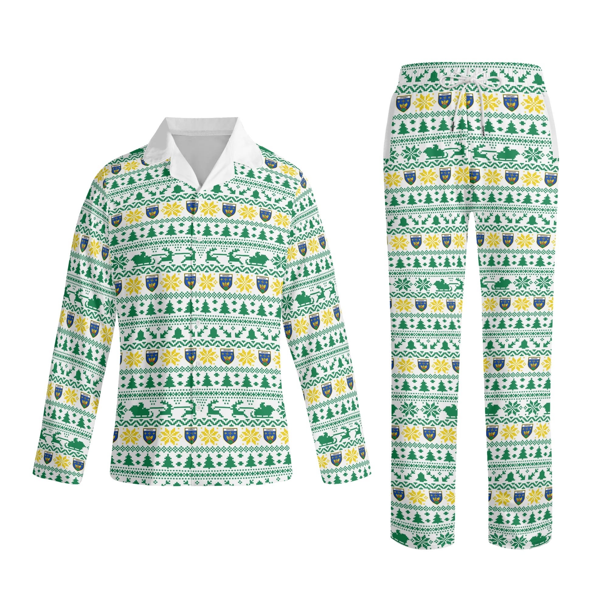 County Offaly Festive Adult Pyjamas Set 4XL