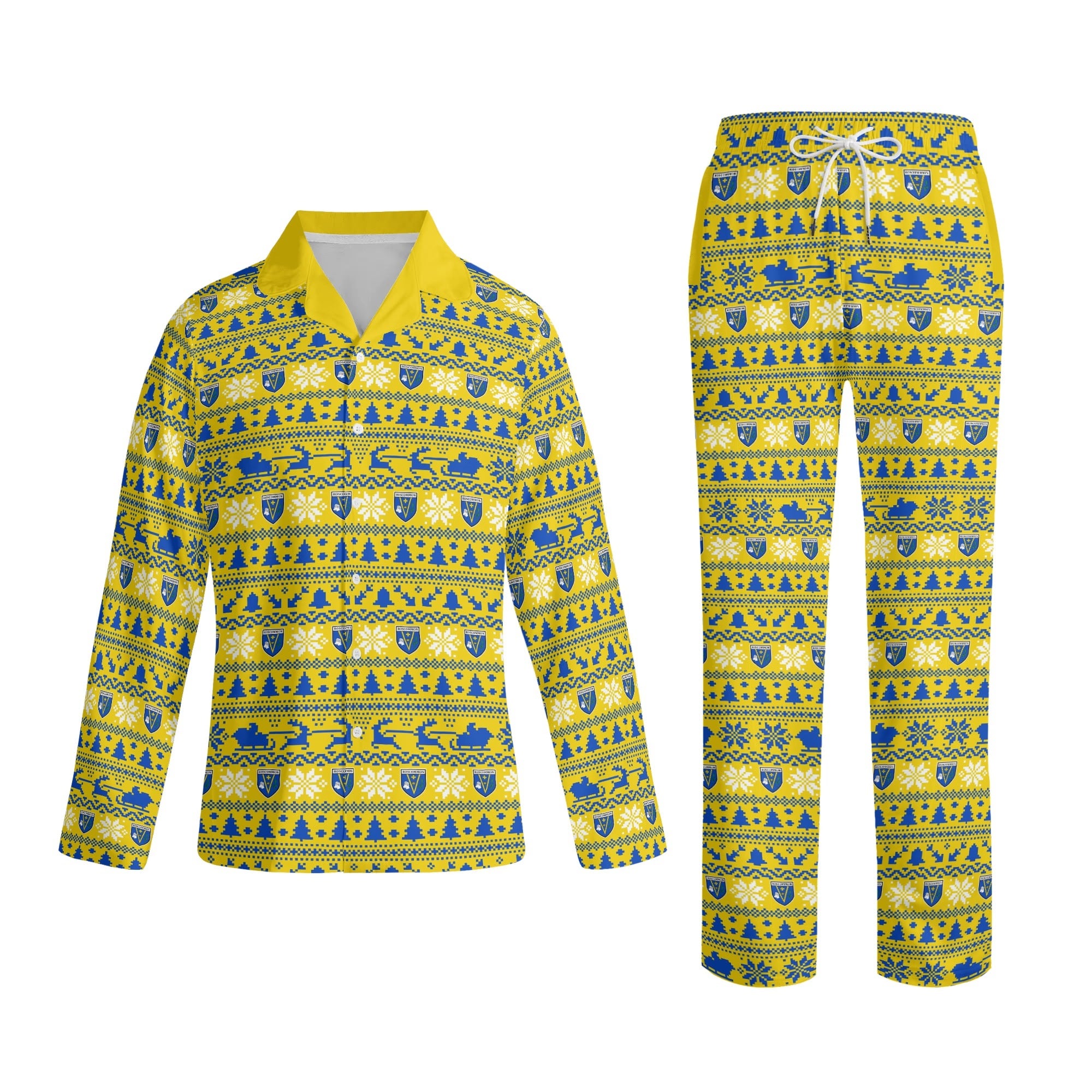 County Roscommon Festive Adult Pyjamas Set 4XL