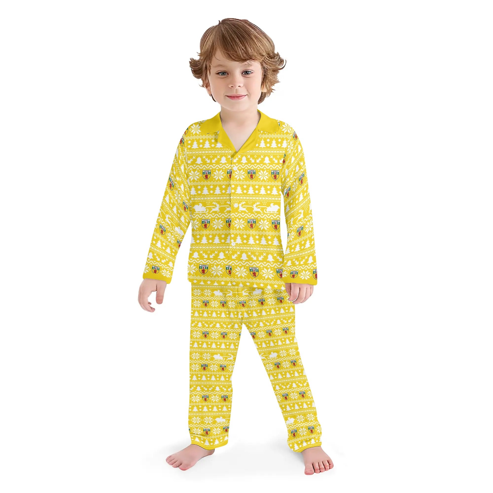 County Antrim Festive Kids Pyjamas Set XL