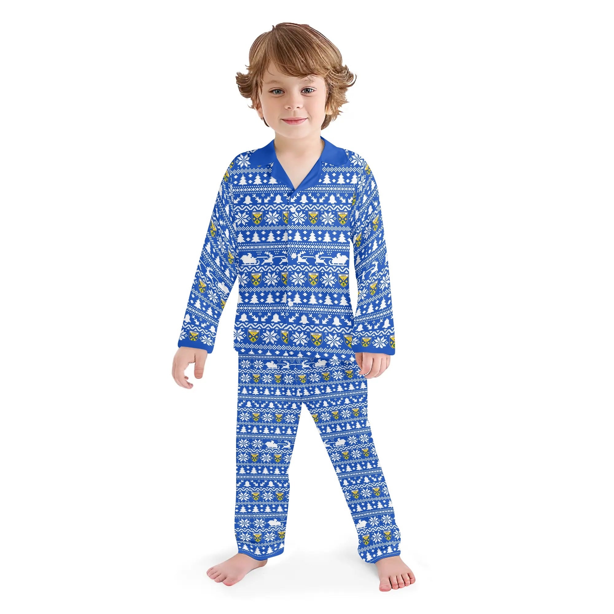 County Cavan Festive Kids Pyjamas Set XL