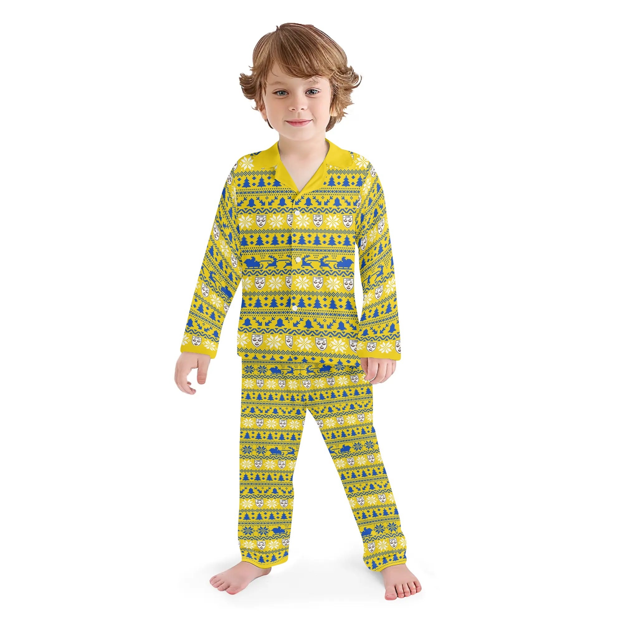 County Clare Festive Kids Pyjamas Set XL