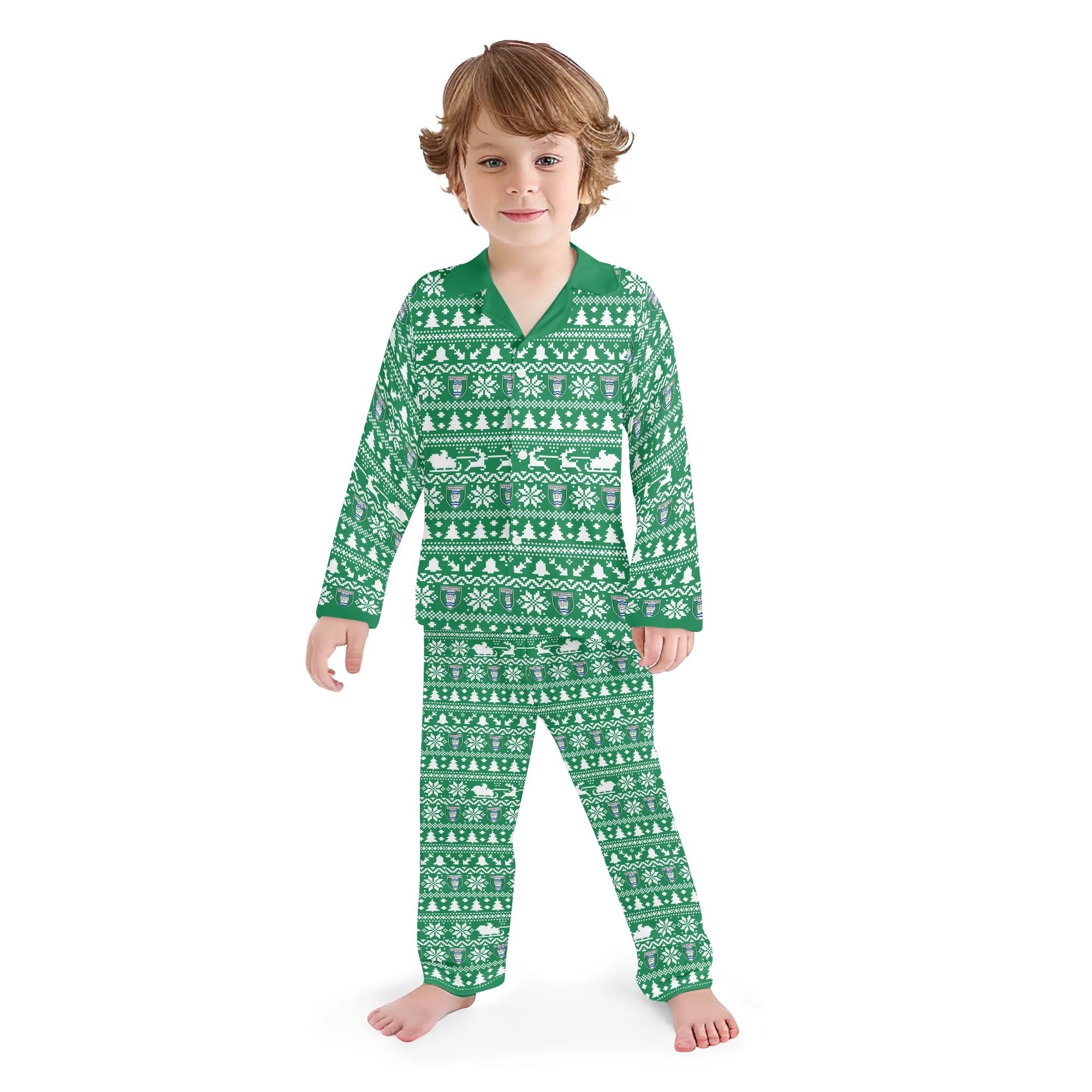 County Fermanagh Festive Kids Pyjamas Set XL