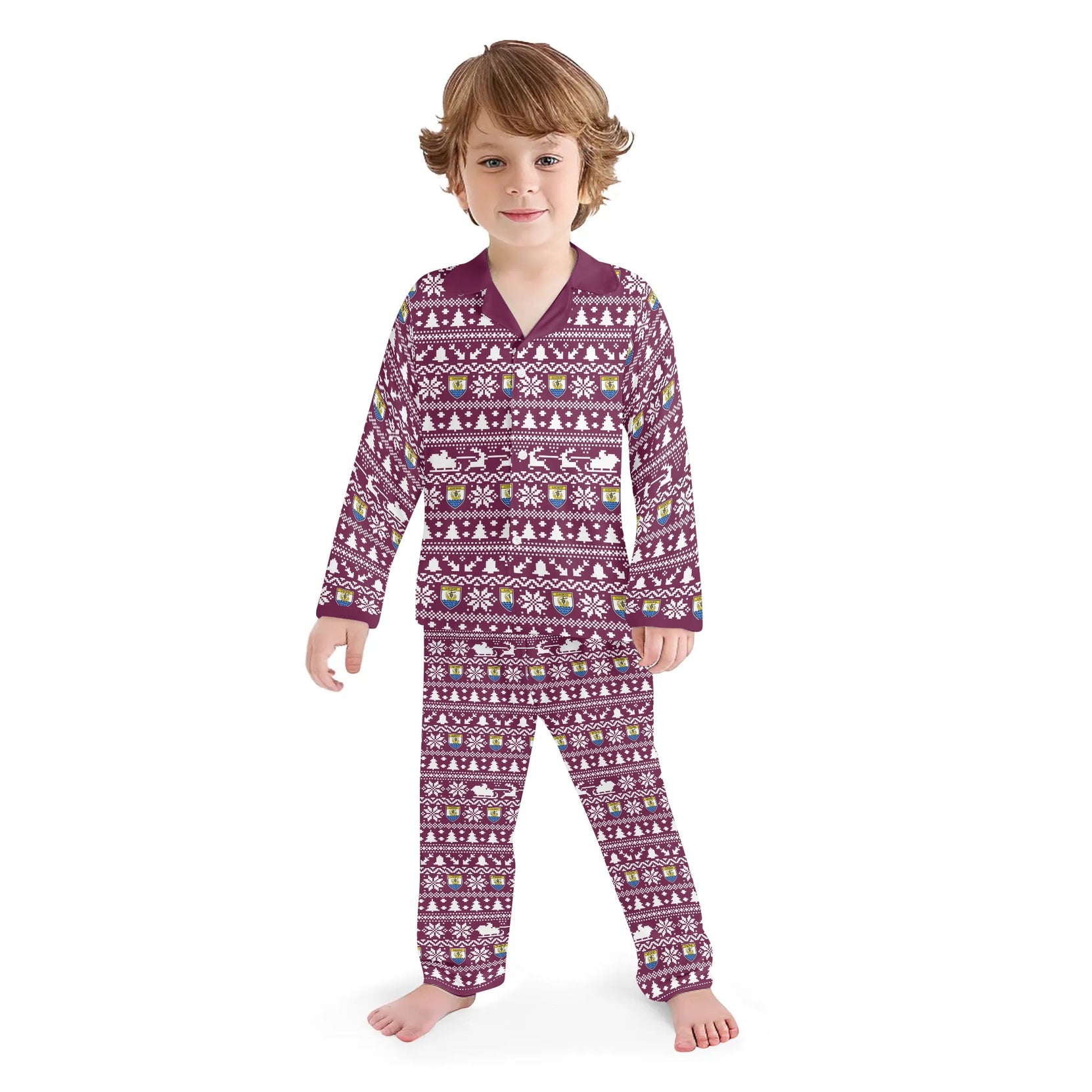 County Galway Festive Kids Pyjamas Set XL