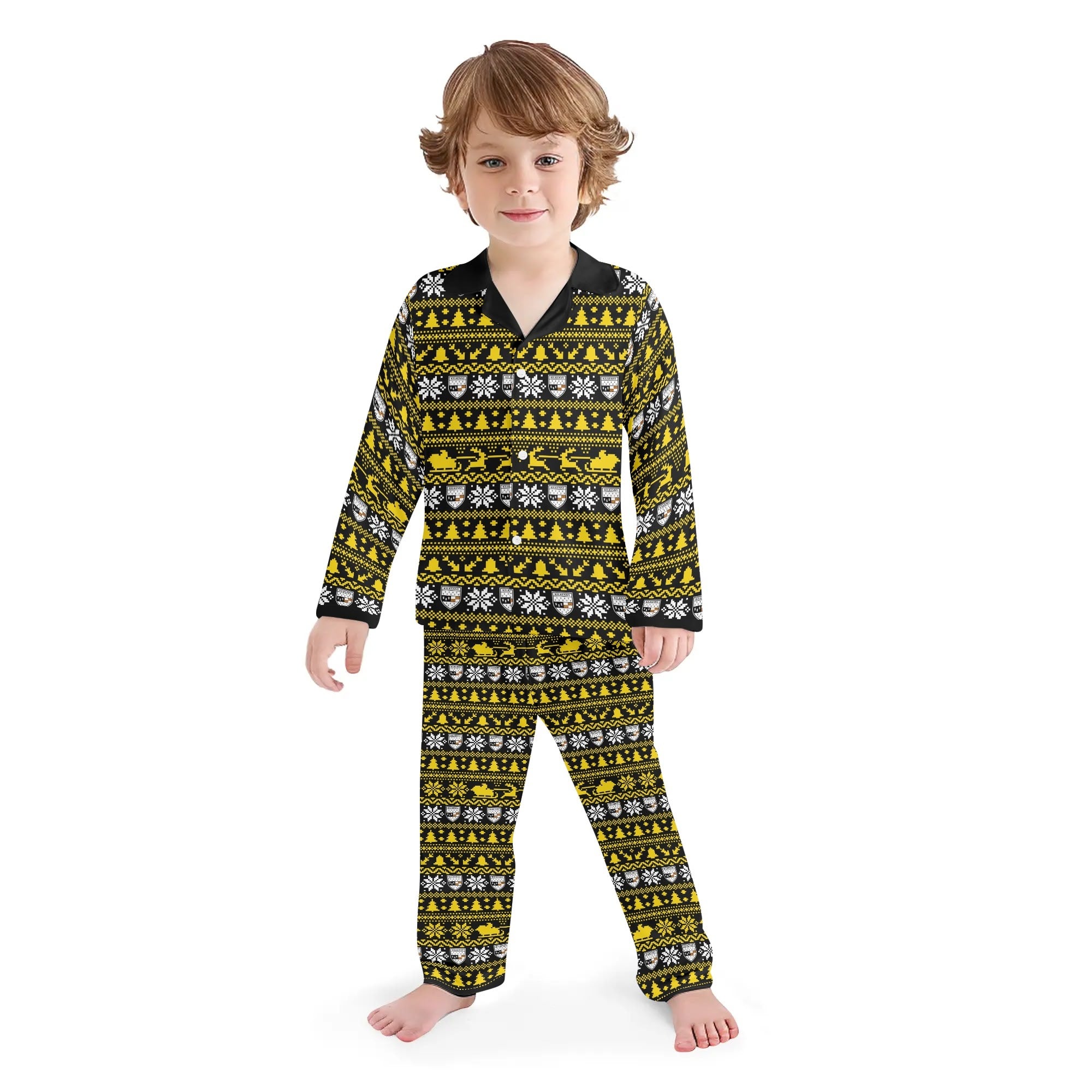 County Kilkenny Festive Kids Pyjamas Set XL