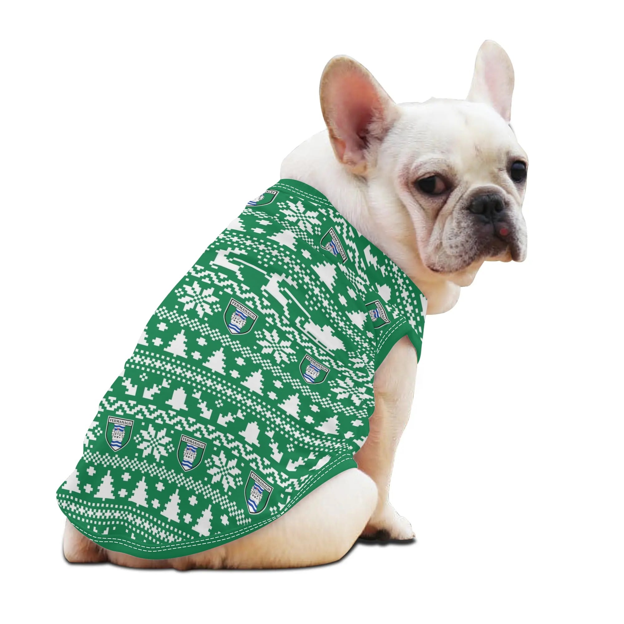 County Fermanagh Festive Pet Shirt 2XL