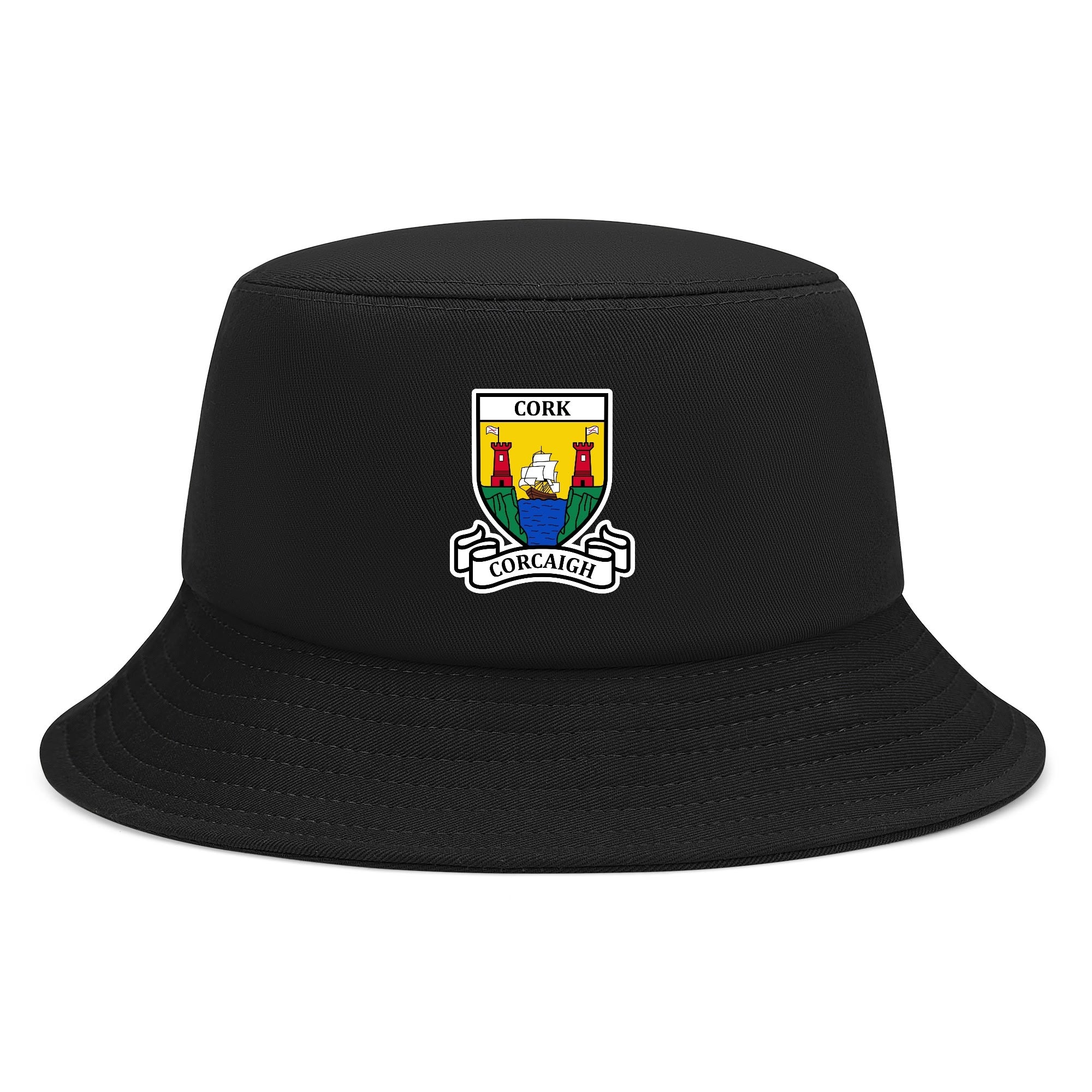 County Cork Classic Bucket Hat Black