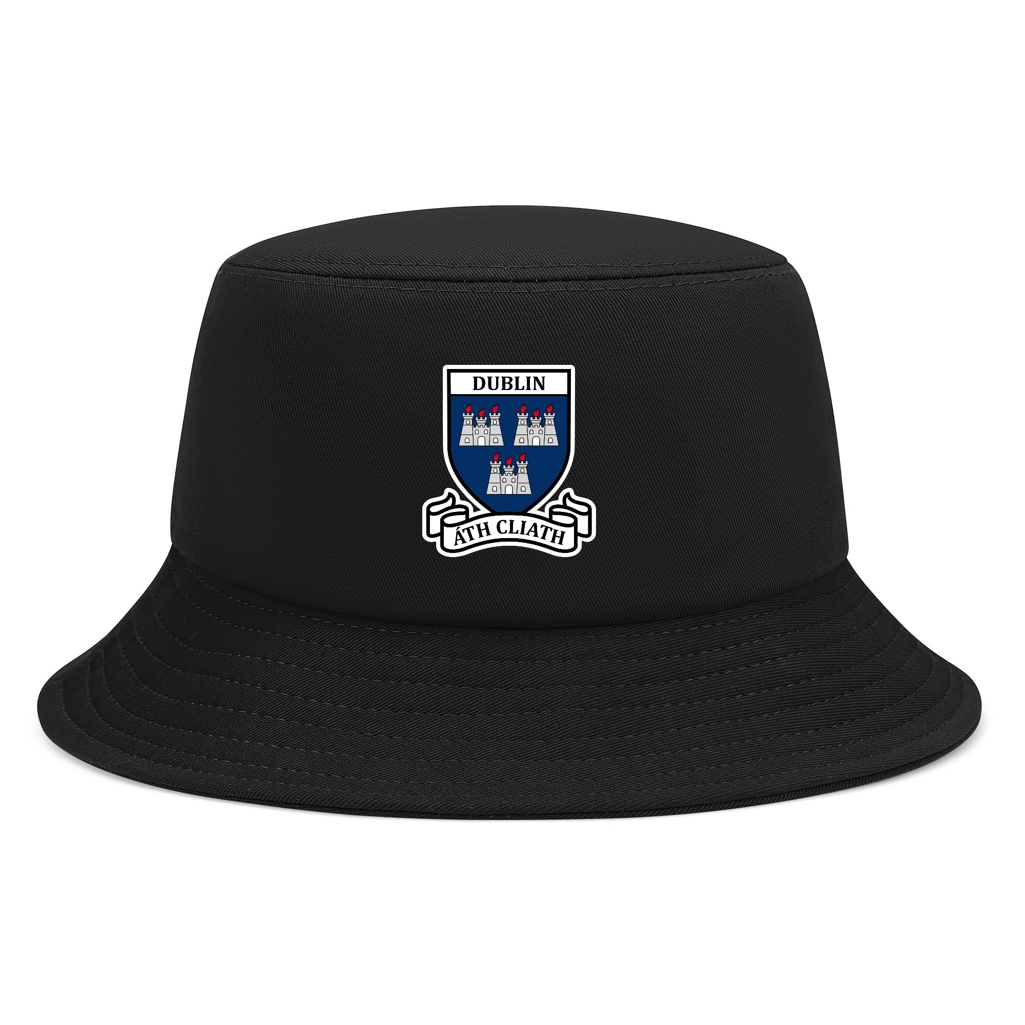 County Dublin Classic Bucket Hat Black