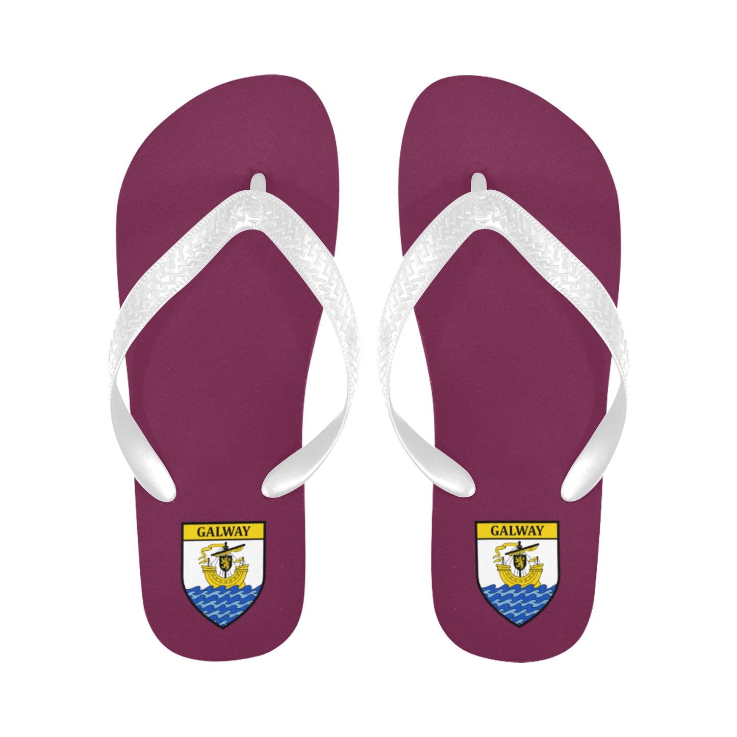 County Galway Classic Crest Flip Flops