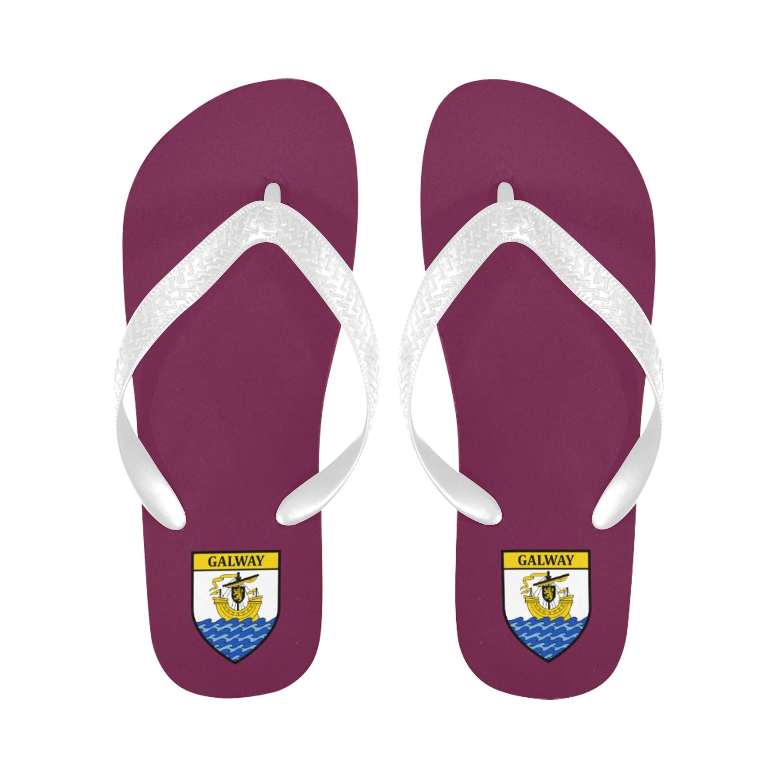 County Galway Classic Crest Flip Flops