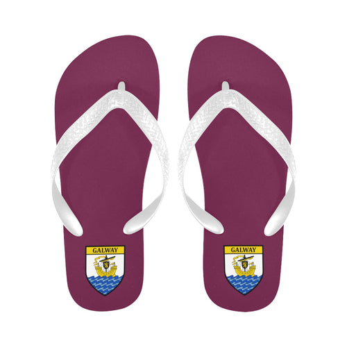 County Galway Classic Crest Flip Flops