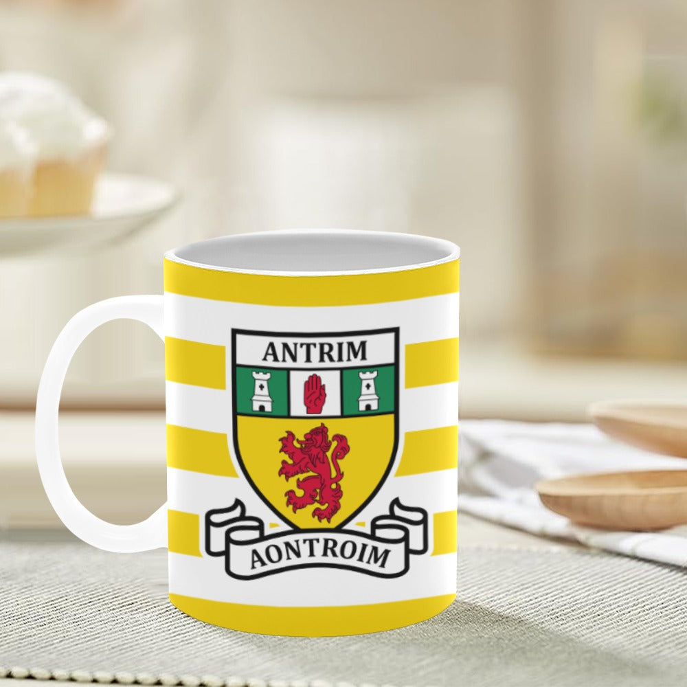 County Antrim Retro Stripes Mug