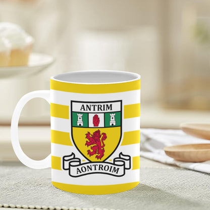 County Antrim Retro Stripes Mug