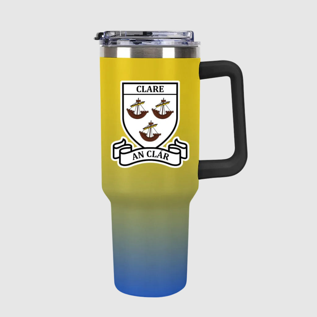 County Clare Classic Crest 40oz Travel Mug