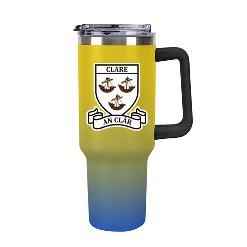 County Clare Classic Crest 40oz Travel Mug