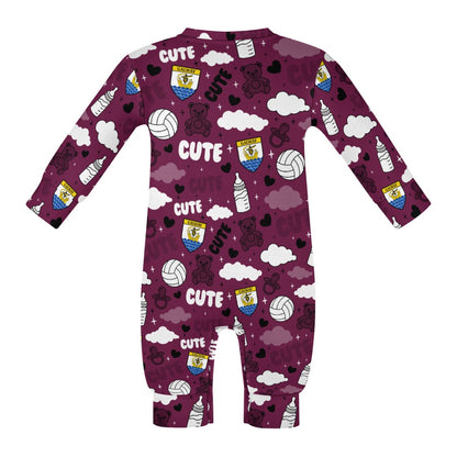 County Galway Cute Baby Sleepsuit