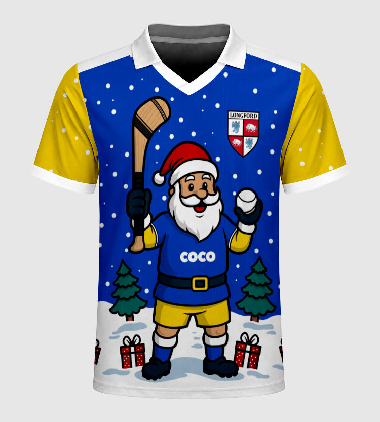 County Longford Christmas Jersey - Kids