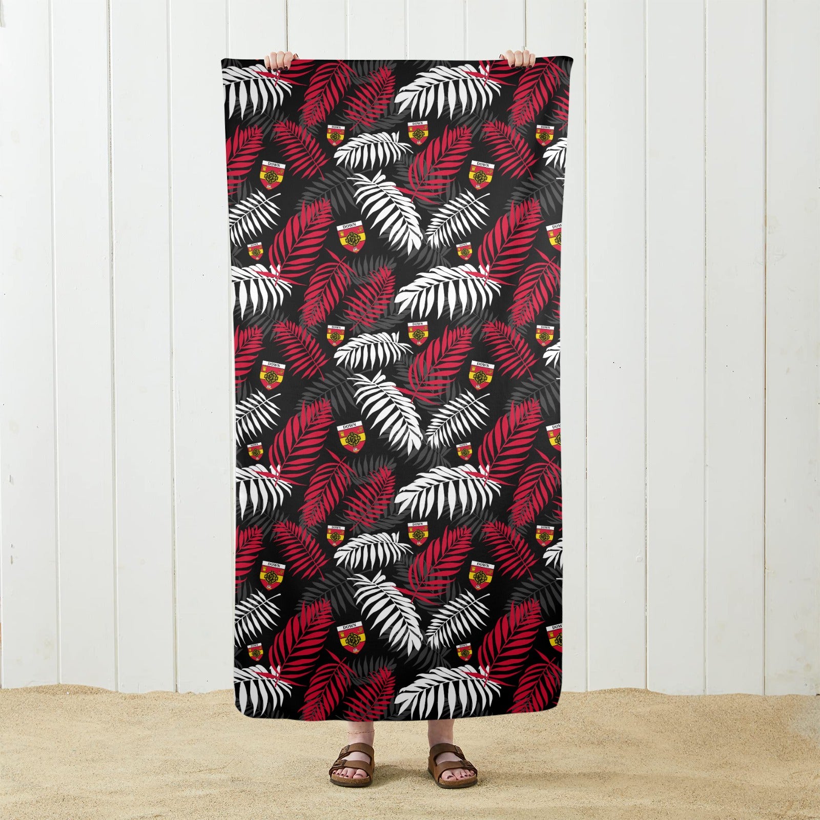 County Down Hawaiian Beach Towel
