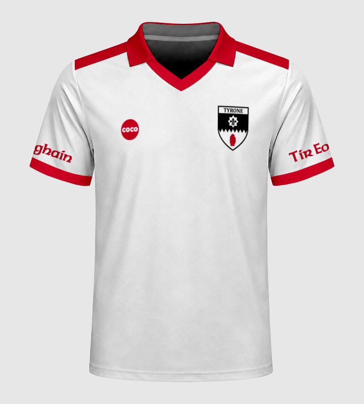 County Tyrone Retro Jersey Home - Kids