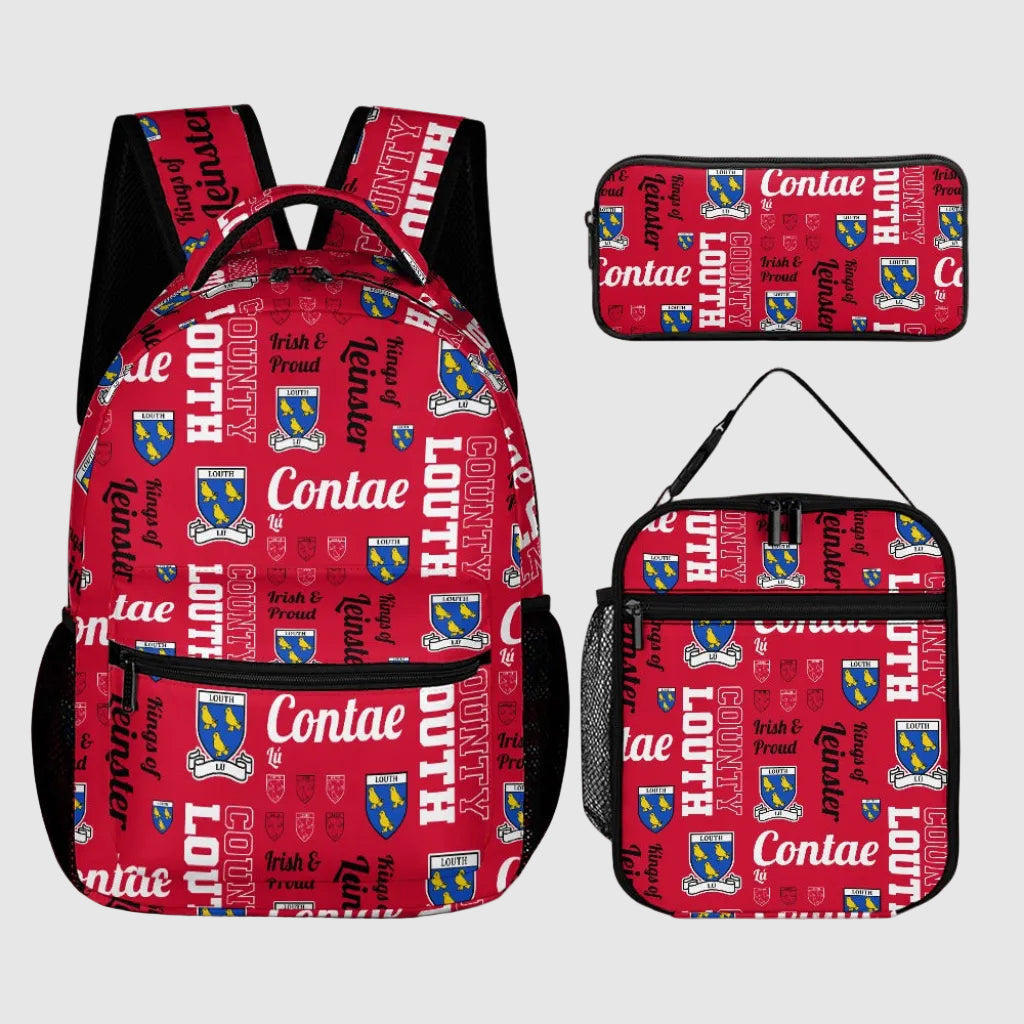 County Louth Backpack, Lunch Bag & Pencil Case Set