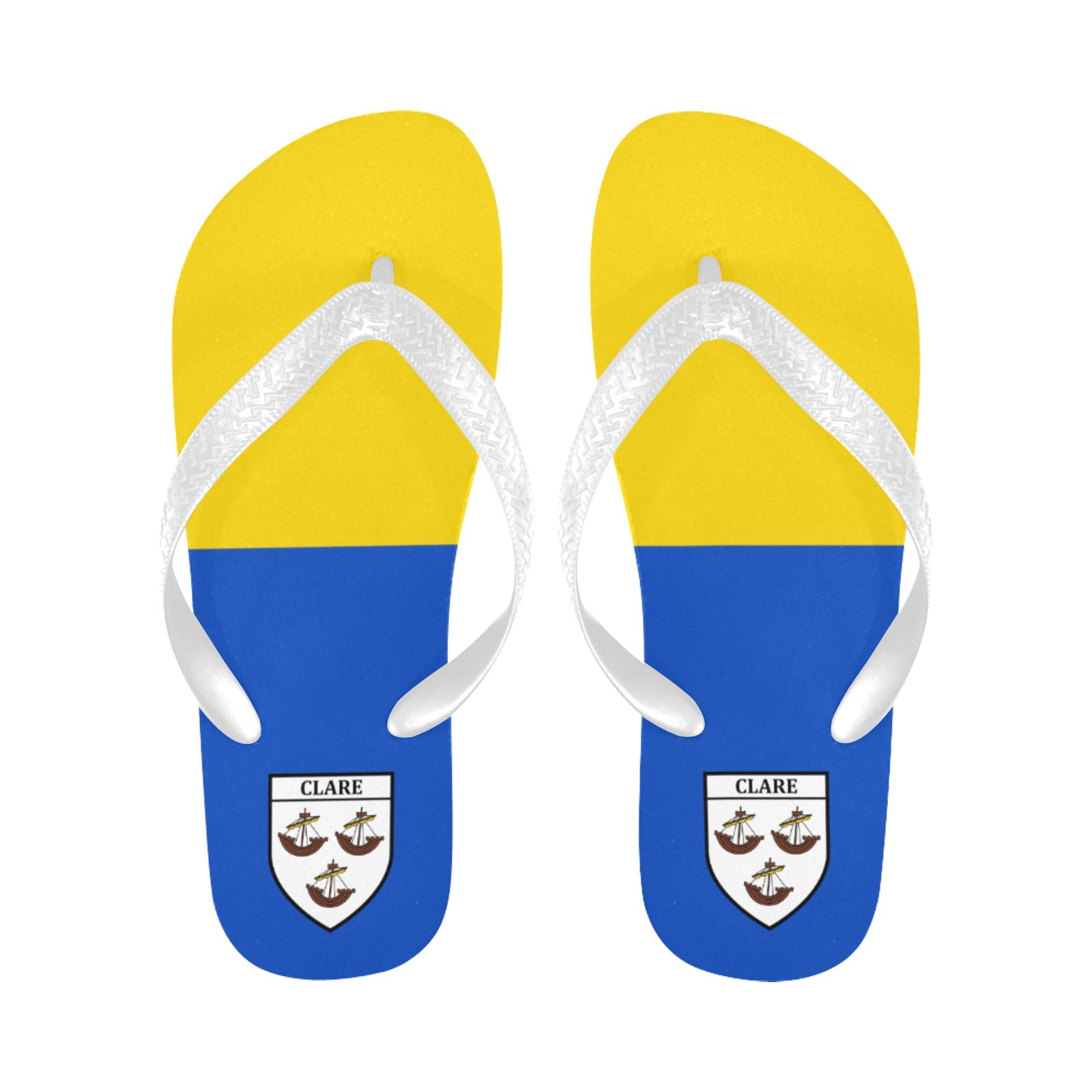 County Clare Classic Crest Flip Flops