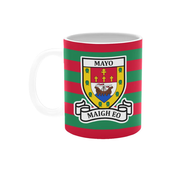 County Mayo Retro Stripes Mug