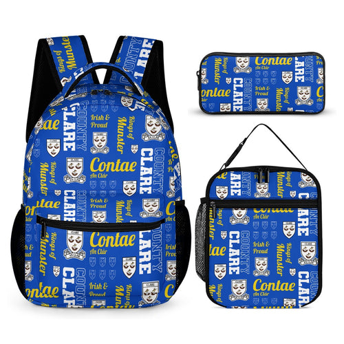 County Clare Backpack, Lunch Bag & Pencil Case Set