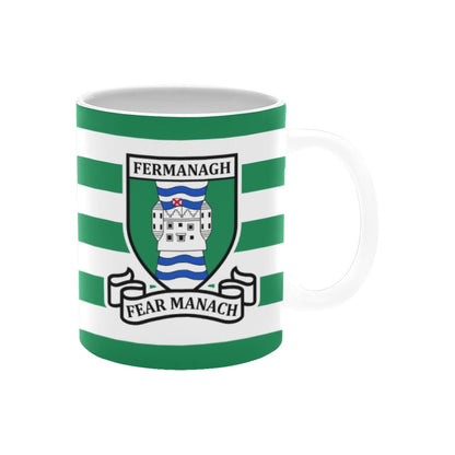 County Fermanagh Retro Stripes Mug