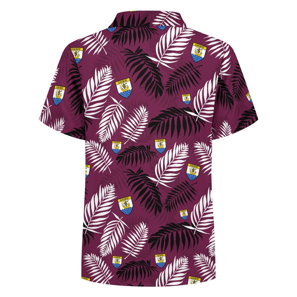 County Galway Hawaiian Button Up Shirt - Kids