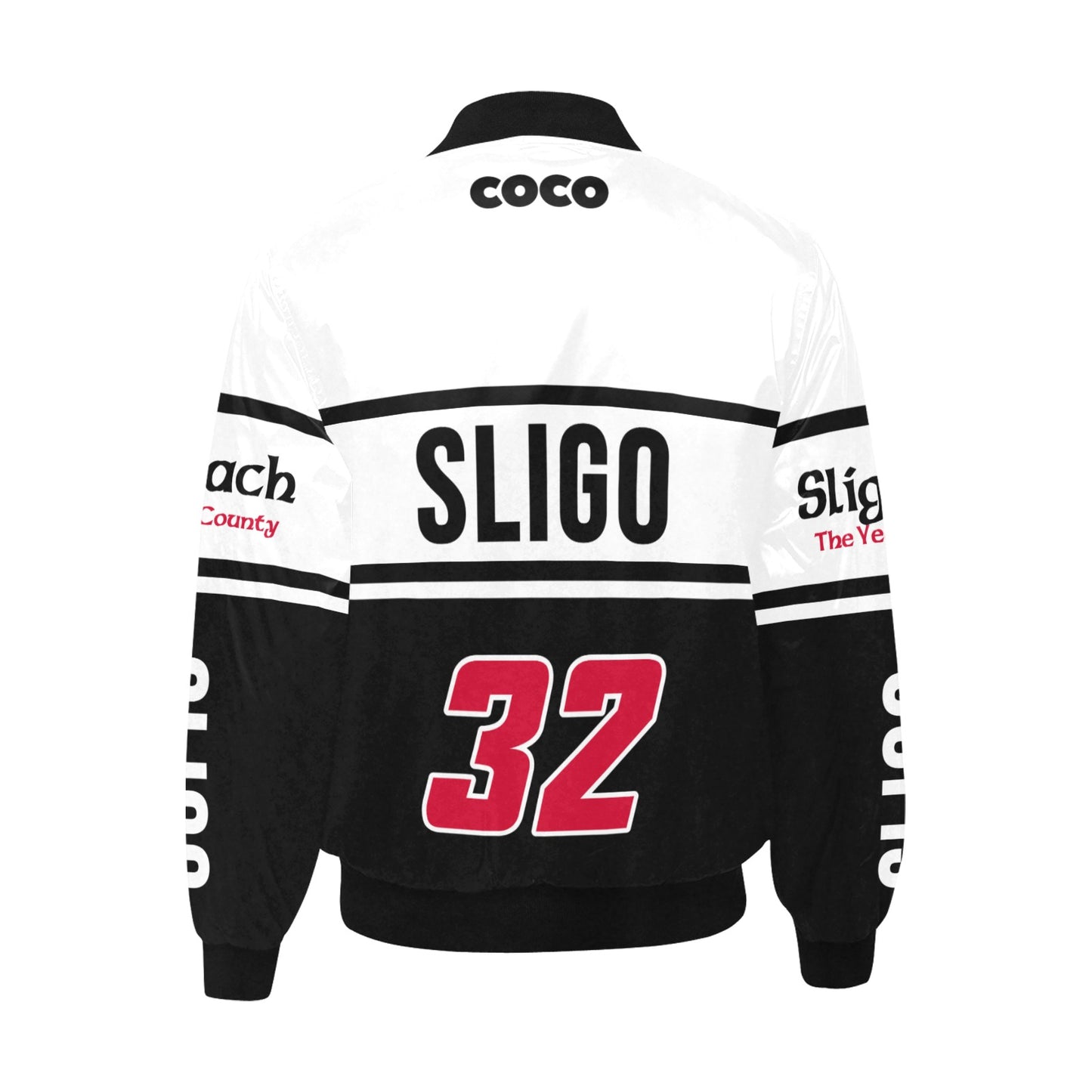 County Sligo Vintage Quilted Bomber Jacket