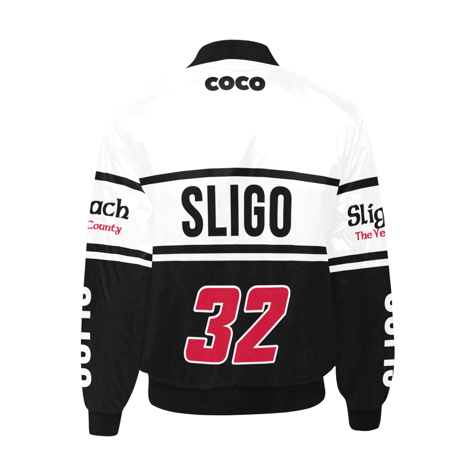 County Sligo Vintage Quilted Bomber Jacket