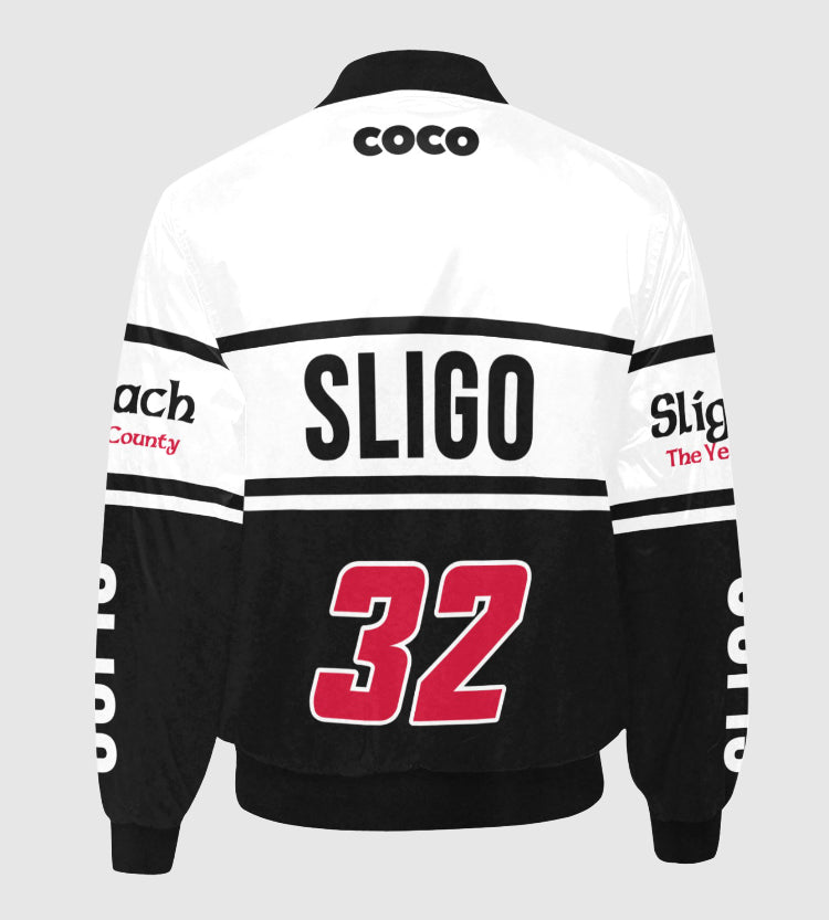 County Sligo Vintage Quilted Bomber Jacket