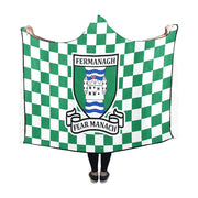 County Fermanagh Premium Chequered Hooded Blanket