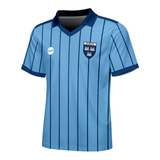 County Dublin Retro Jersey Home - Kids Age 9-10