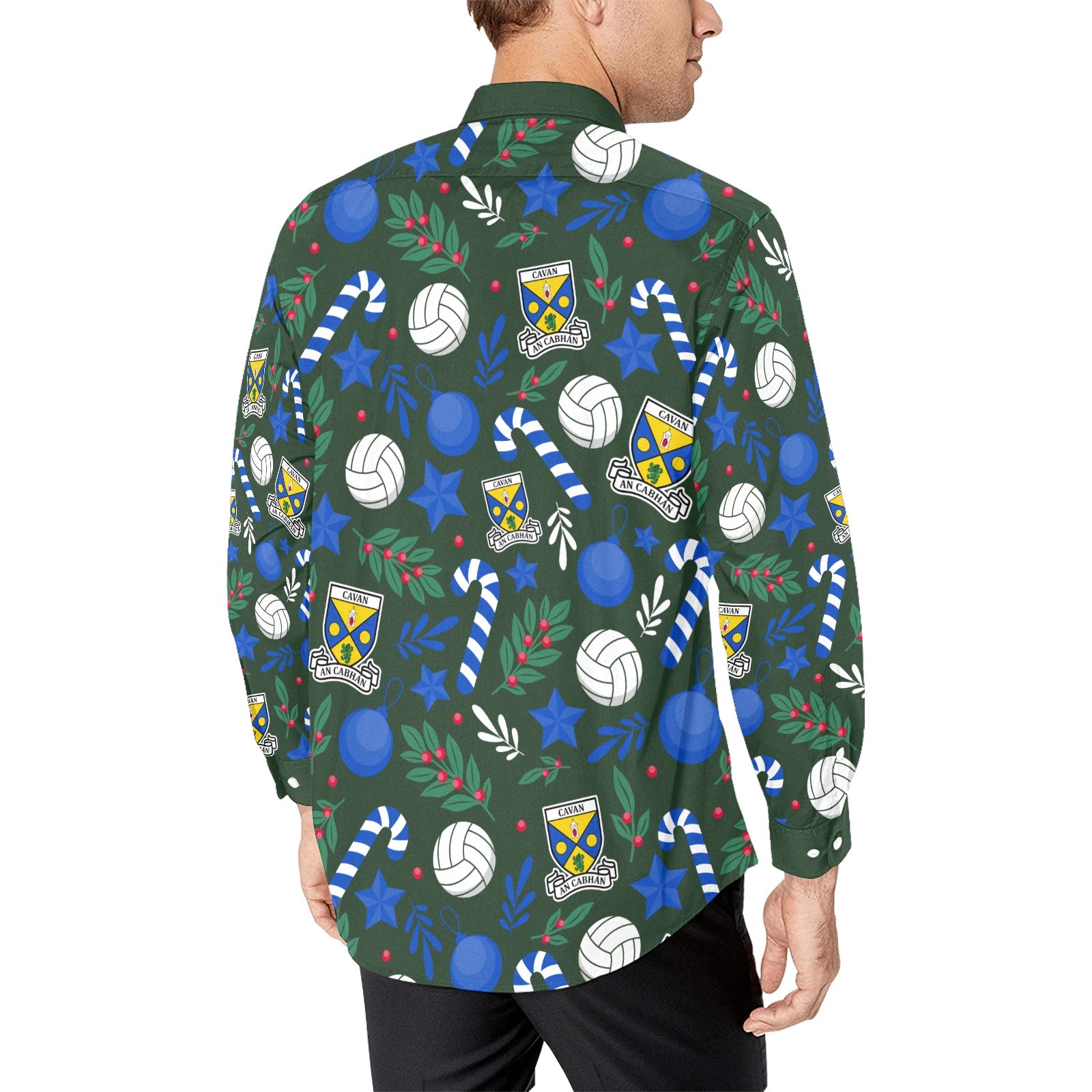 County Cavan Christmas Button Up Shirt