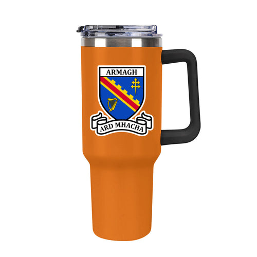 County Armagh Classic Crest 40oz Travel Mug