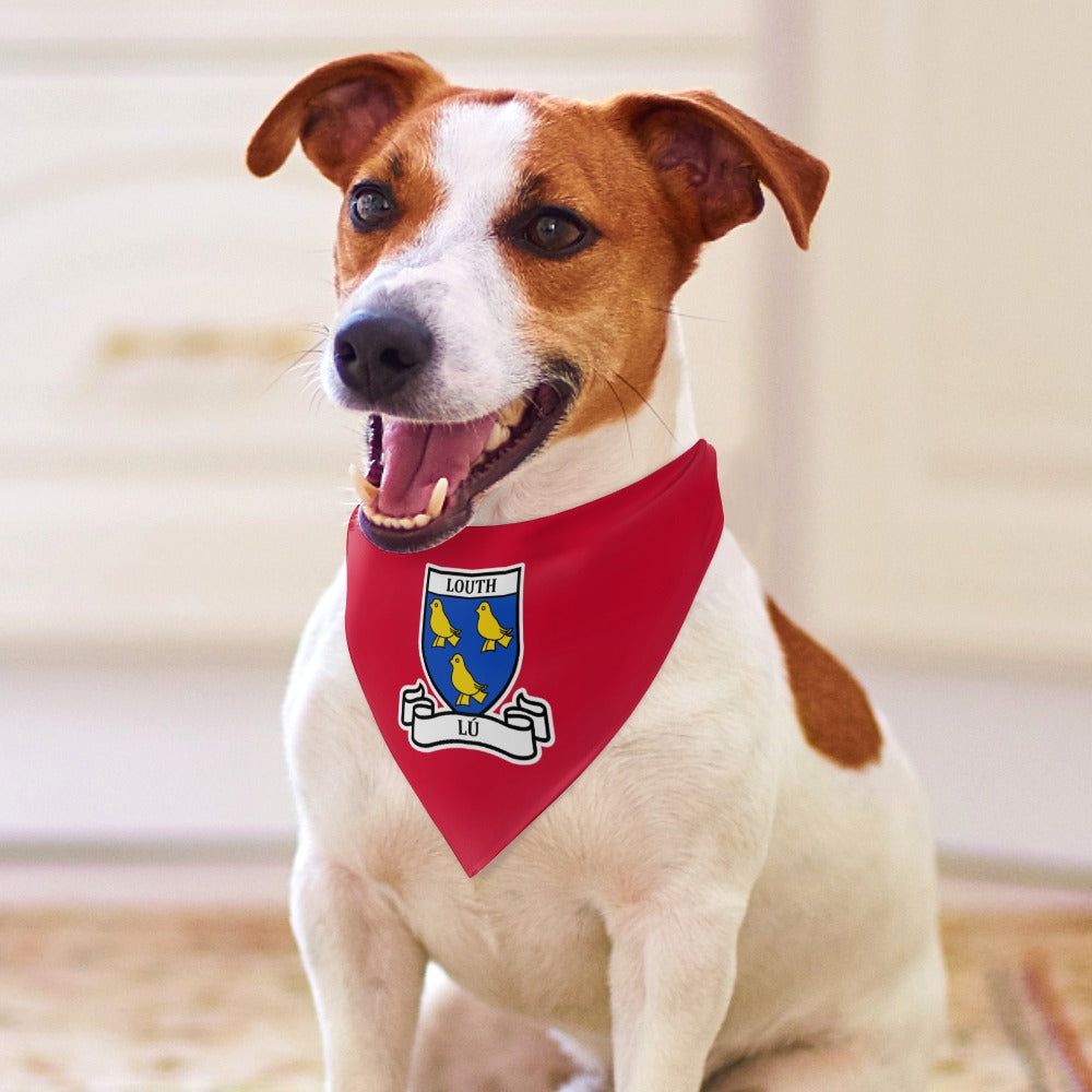County Louth Classic Crest Pet Bandana