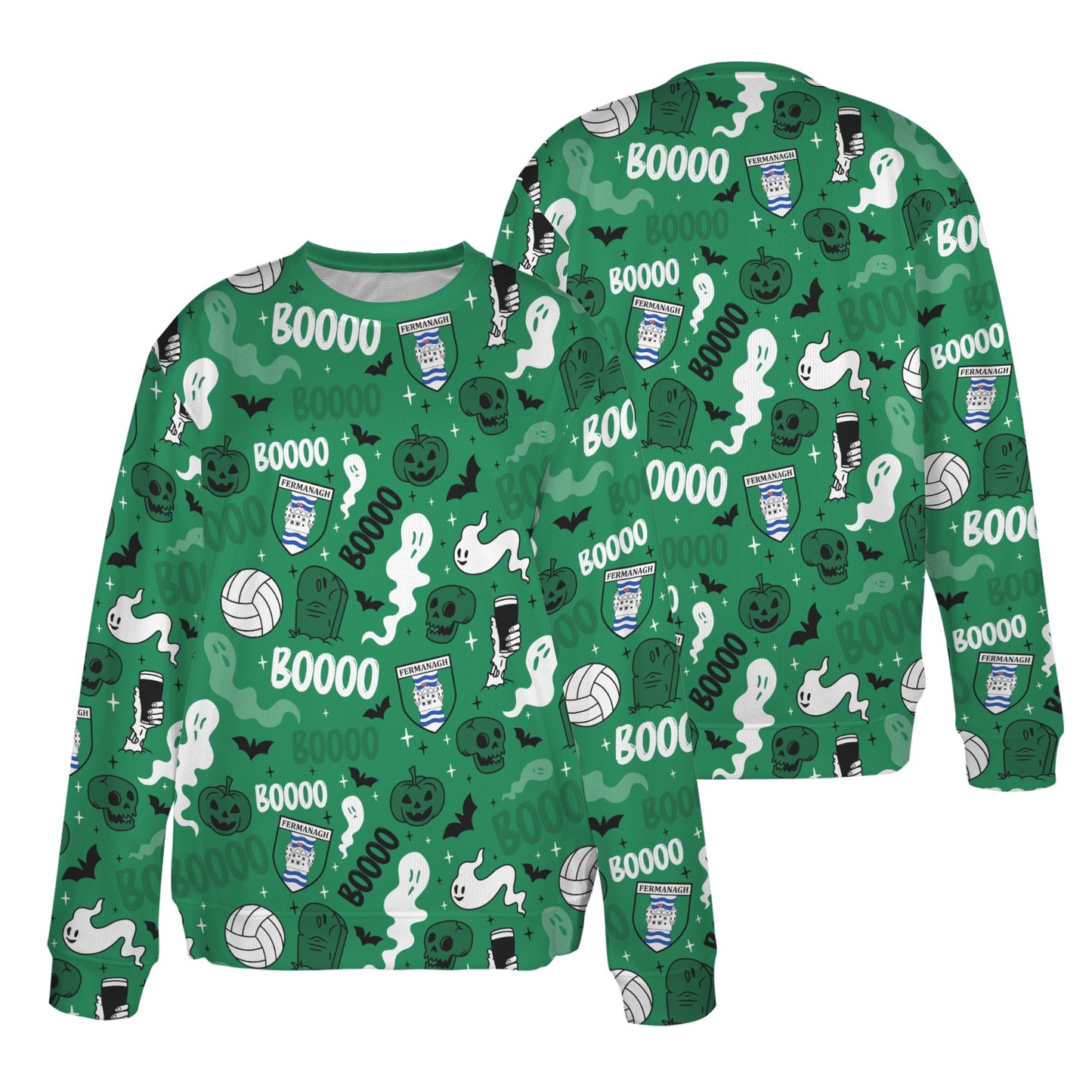County Fermanagh Ghostly Halloween Sweater