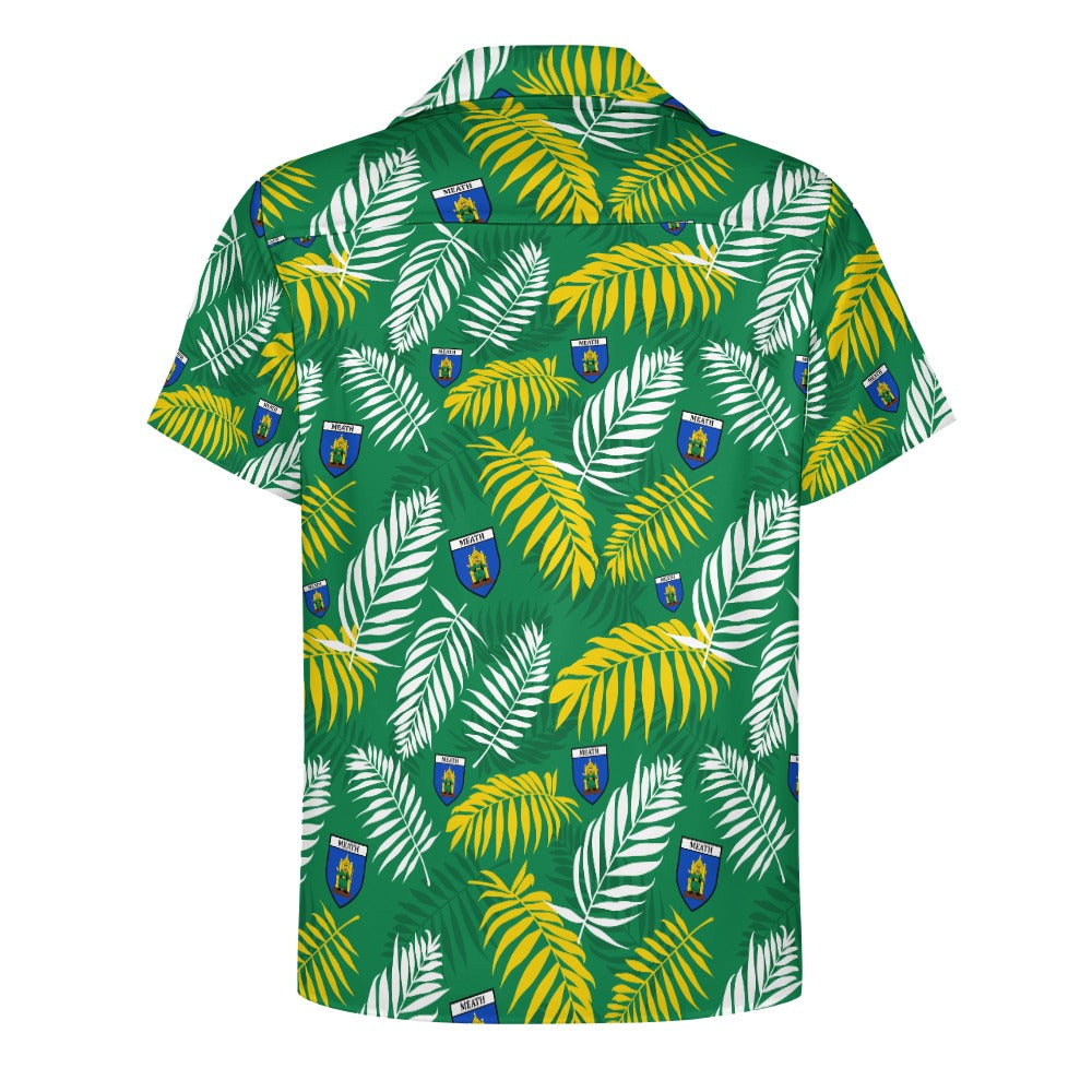 County Meath Hawaiian Button Up Shirt - Adults