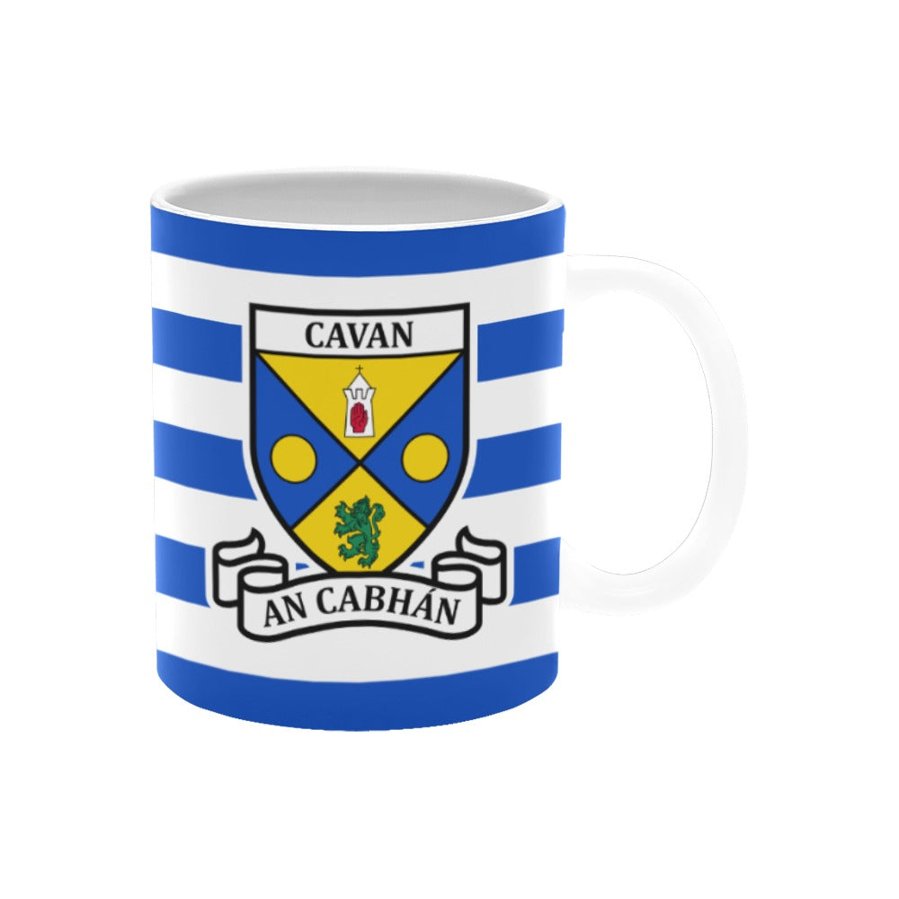 County Cavan Retro Stripes Mug